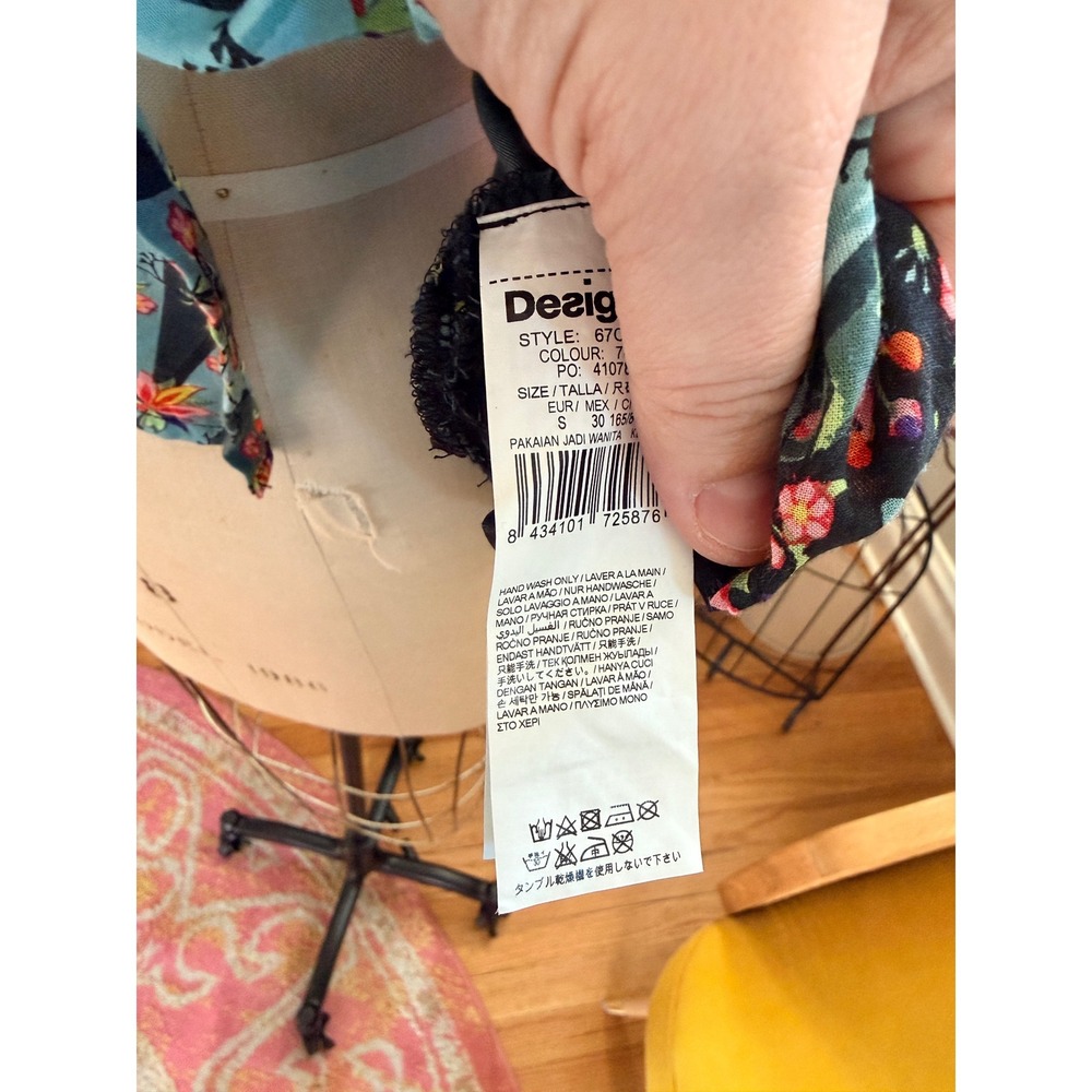 Desigual‎ NWT Patchwork Embroidered Long Sleeve B… - image 8